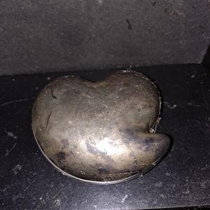 Vintage Silver Musical Heart Box by San Francisco Music Co